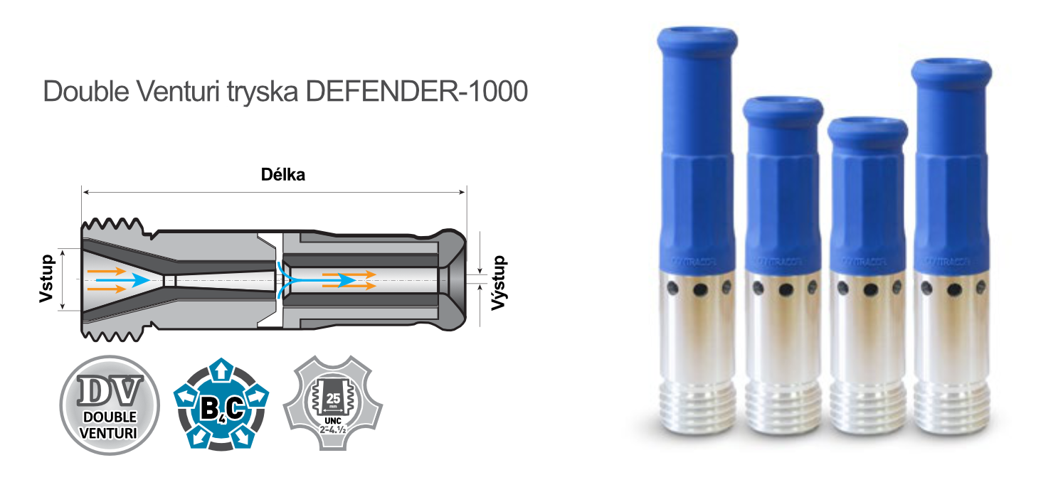 Upravený výřez defender B4C